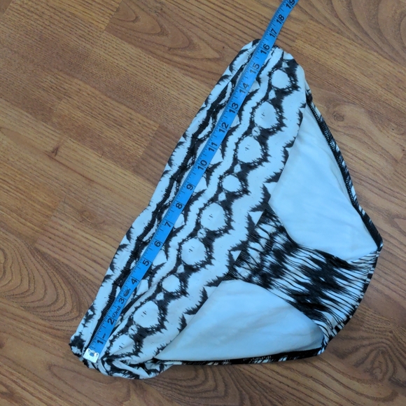 Badgley Mischka Ikat Pattern Shirred Bikini Bottom ... NWOT - Picture 7 of 8